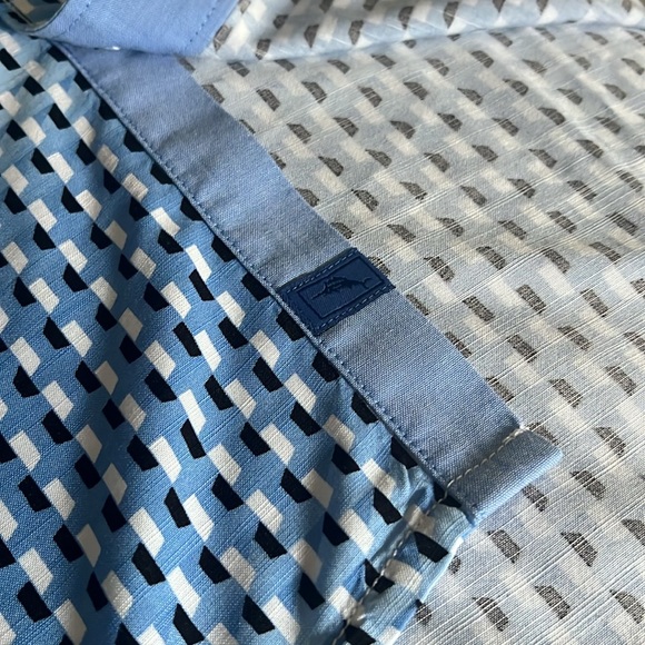 Tommy Bahama
Veracruz Cay Ombre Geo Short Sleeve Woven Shirt Sz XXL - Picture 7 of 10